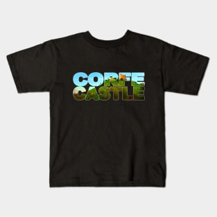 CORFE CASTLE - Ruins, Dorset, England Kids T-Shirt